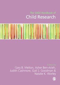 表紙画像: The SAGE Handbook of Child Research 1st edition 9781412930161