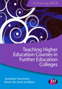 表紙画像: Teaching Higher Education Courses in Further Education Colleges 1st edition 9781446267462