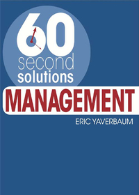 Omslagafbeelding: 60 Second Solutions: Management 9781446300480