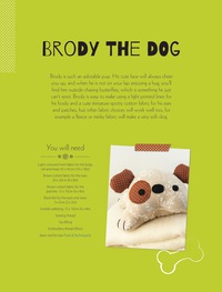 صورة الغلاف: Brody the Dog Soft Toy Pattern 9781446369852