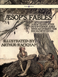 表紙画像: Aesop's Fables - Illustrated by Arthur Rackham 9781443797351