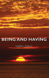 Cover image: Being and Having 9781406754360