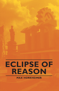Imagen de portada: Eclipse of Reason 9781443730419