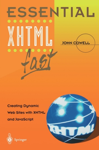 表紙画像: Essential XHTML fast 9781852336844