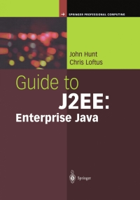 Imagen de portada: Guide to J2EE: Enterprise Java 9781447111269