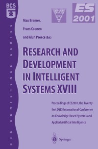 Cover image: Research and Development in Intelligent Systems XVIII 1st edition 9781852335359