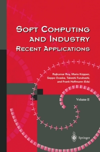 Cover image: Soft Computing and Industry 1st edition 9781852335397