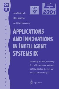 Omslagafbeelding: Applications and Innovations in Intelligent Systems IX 1st edition 9781852335304