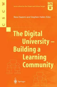 Cover image: The Digital University - Building a Learning Community 1st edition 9781852334789