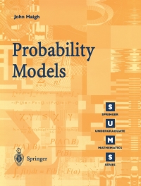 Imagen de portada: Probability Models 9781852334314