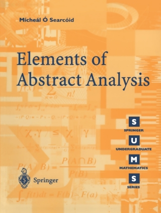 Cover image: Elements of Abstract Analysis 9781852334246