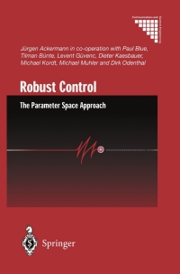 表紙画像: Robust Control 2nd edition 9781852335144