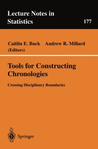 Cover image: Tools for Constructing Chronologies 1st edition 9781852337636