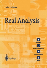 Cover image: Real Analysis 9781852333140