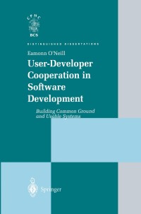 Titelbild: User-Developer Cooperation in Software Development 9781447110729