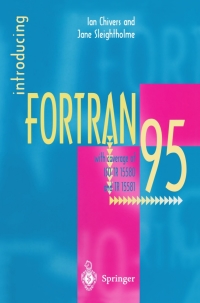Cover image: Introducing Fortran 95 9781852332761