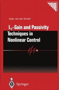 Cover image: L2 - Gain and Passivity Techniques in Nonlinear Control 2nd edition 9781447111542