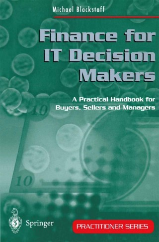 Imagen de portada: Finance for IT Decision Makers 9783540762324