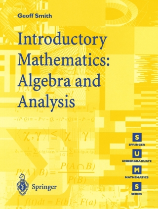 Cover image: Introductory Mathematics: Algebra and Analysis 9783540761785