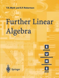 صورة الغلاف: Further Linear Algebra 9781852334253