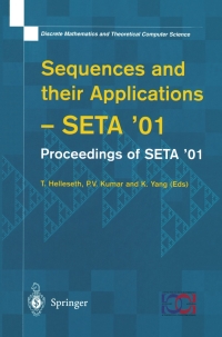 表紙画像: Sequences and their Applications 1st edition 9781852335298