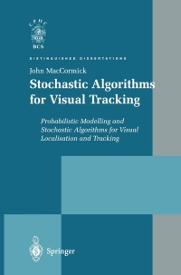 表紙画像: Stochastic Algorithms for Visual Tracking 9781852336011