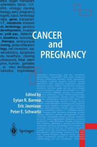 Imagen de portada: Cancer and Pregnancy 1st edition 9781852333744