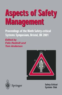 Cover image: Aspects of Safety Management 1st edition 9781852334116