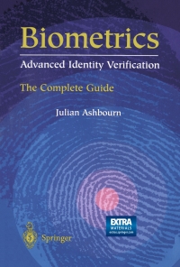 Imagen de portada: Biometrics: Advanced Identity Verification 9781852332433