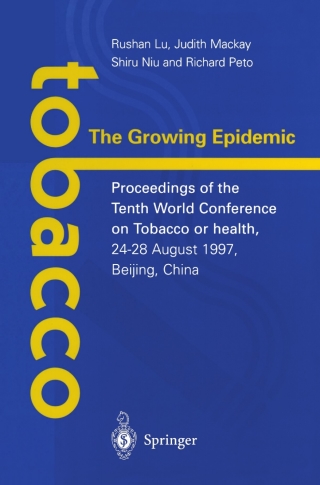 Cover image: Tobacco: The Growing Epidemic 1st edition 9781852332969