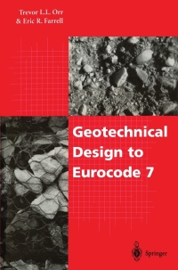 Cover image: Geotechnical Design to Eurocode 7 9781447112068