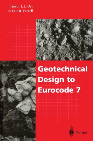 Cover image: Geotechnical Design to Eurocode 7 9781447112068