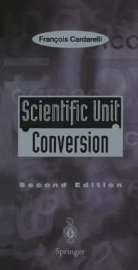 Cover image: Scientific Unit Conversion 2nd edition 9781852330439