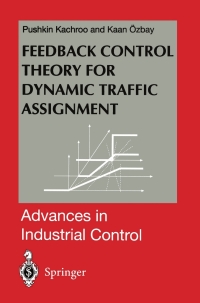 Cover image: Feedback Control Theory for Dynamic Traffic Assignment 9781852330590