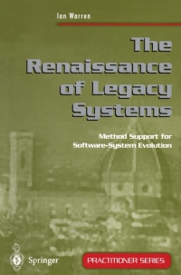 Cover image: The Renaissance of Legacy Systems 9781852330606