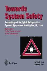 Cover image: Towards System Safety 1st edition 9781852330644