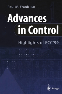 Cover image: Advances in Control 1st edition 9781852331221
