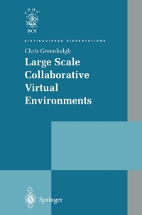 Cover image: Large Scale Collaborative Virtual Environments 9781852331481