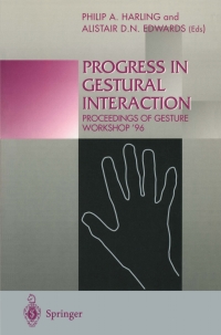 Titelbild: Progress in Gestural Interaction 9783540760948