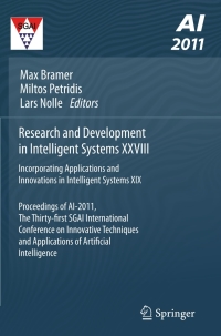 Omslagafbeelding: Research and Development in Intelligent Systems XXVIII 1st edition 9781447123187