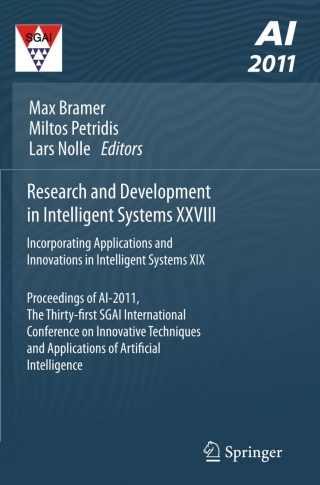 Cover image: Research and Development in Intelligent Systems XXVIII 1st edition 9781447123187