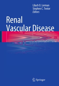 Imagen de portada: Renal Vascular Disease 9781447128090