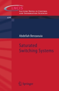 Cover image: Saturated Switching Systems 9781447128991