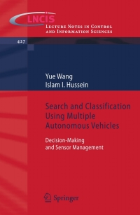 Imagen de portada: Search and Classification Using Multiple Autonomous Vehicles 9781447129561