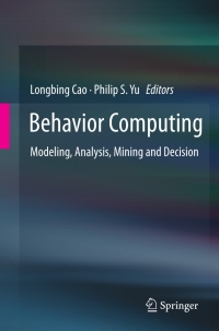 Imagen de portada: Behavior Computing 9781447129684