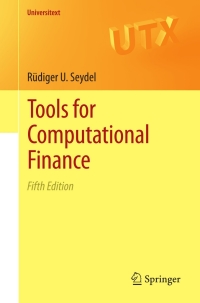 Cover image: Tools for Computational Finance 5th edition 9781447129929