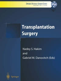 Imagen de portada: Transplantation Surgery 1st edition 9781852332860