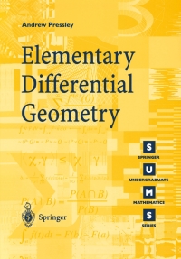 Cover image: Elementary Differential Geometry 9781852331528