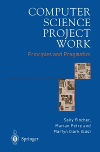Cover image: Computer Science Project Work 1st edition 9781852333577