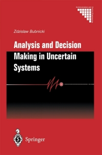 Cover image: Analysis and Decision Making in Uncertain Systems 9781852337728